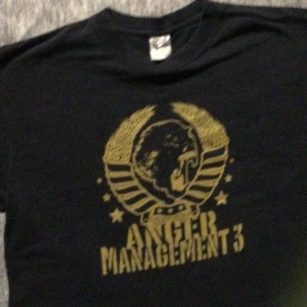 Eminem vintage Anger Management tour 3 shirt 2005 50 cent lil Jon mens size Lrg